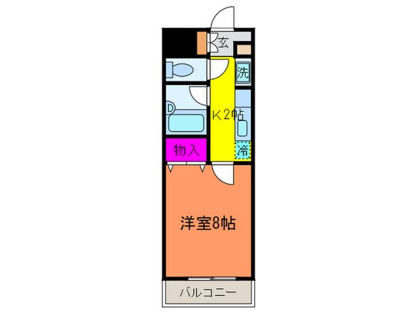 エリカⅢの物件間取画像